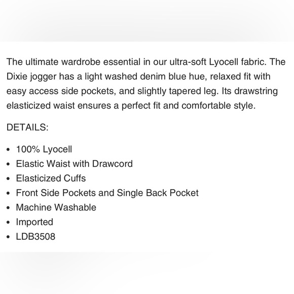 NWT Beachlunchlounge joggers XS - Picture 12 of 13